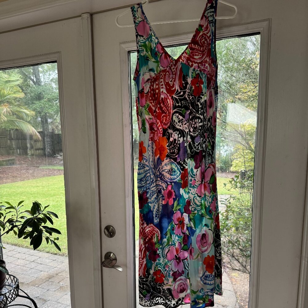 Jams World Vintage Colorful Floral Garden Sundress EUC! - Picture 2 of 7